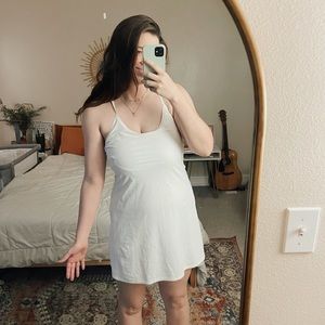 White Outdoor Voices exercise dress